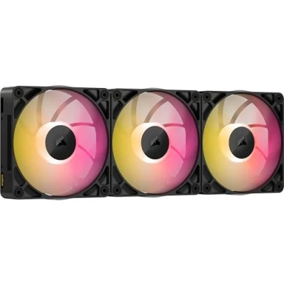 Image de CORSAIR iCUE Link RX120 MAX RGB Starter Kit Ventilateur châssis 120 mm noir (pack de 3)