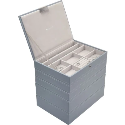 Afbeelding van STACKERS sieradendoos DUSKY BLUE