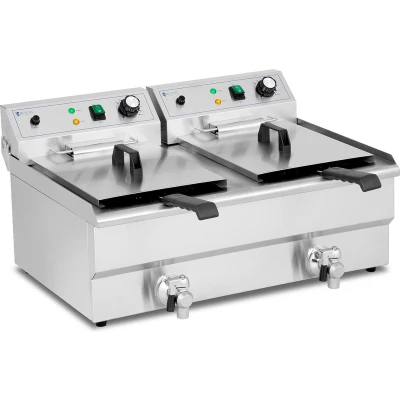 Afbeelding van Royal Catering Elektrische friteuse 2 x 16 L royal_catering 230 V