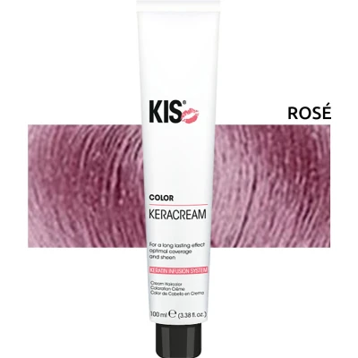 Afbeelding van KIS KeraCream Metallic Haarverf 100ml Rose
