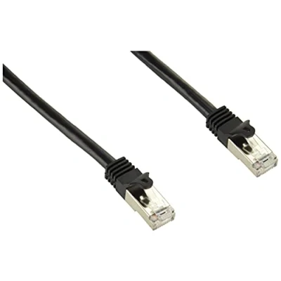 Afbeelding van StarTech Cat6 netwerkkabel Shielded (SFTP) 0,5m zwart patchkabel