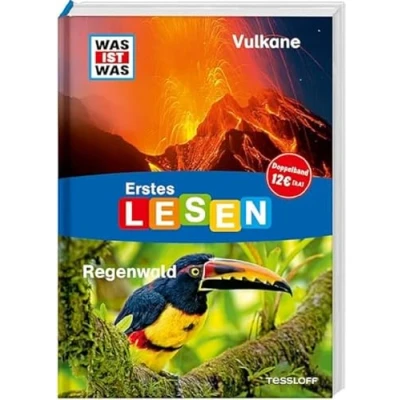 Afbeelding van WAS IST Erstes Lesen Doppelband 3.Vulkane/Regenwald