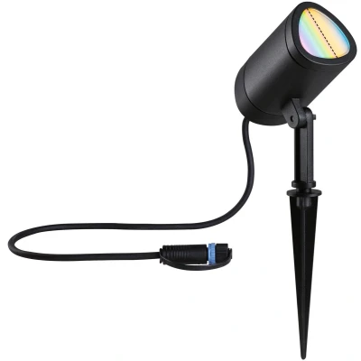 Afbeelding van Paulmann Plug &amp; Shine Shira 94849 Verlichtingssysteem Plug&amp;Shine LED tuinspot 6.5 W RGBW Antraciet