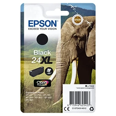 Afbeelding van Originele inkt cartridge Epson C13T24314022 Zwart (1 Stuks)
