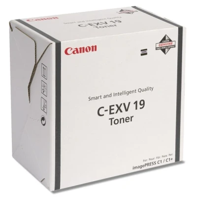 Image de Canon C EXV 19 BK toner (d&#039;origine) noir