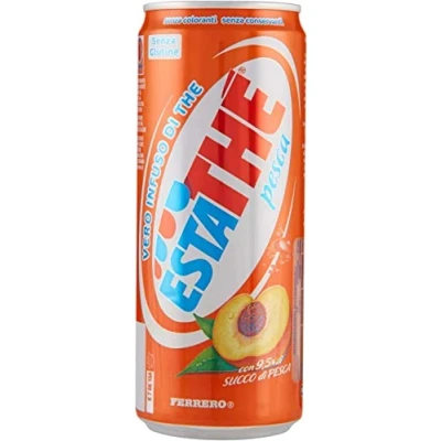 Afbeelding van Ferrero The&#039; Pesca ijsthee, perzikthee, 330 ml, 48 blikjes