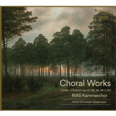 Afbeelding van Rademann &amp; RIAS Kammerchor Mendelssohn Choral Lieder (CD)