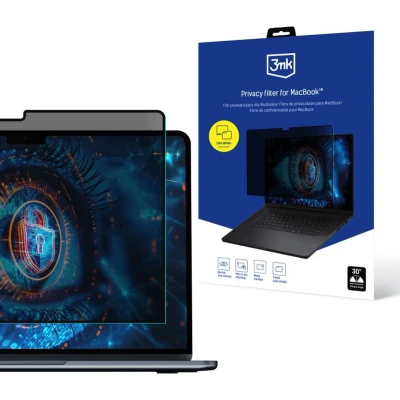 Afbeelding van 3MK 5903108573573 schermfilter 40,6 cm (16&quot;) Laptop Omkaderde privacyfilter voor schermen