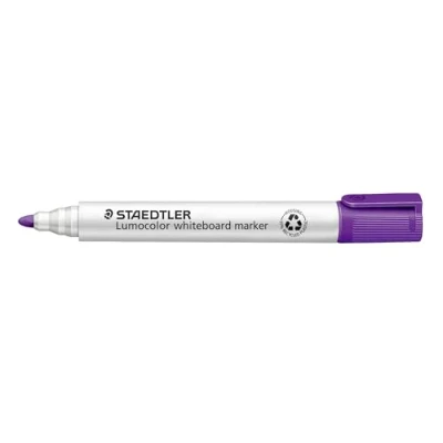 Afbeelding van Staedtler Lumocolor Whiteboard marker, paars, 10 stuks
