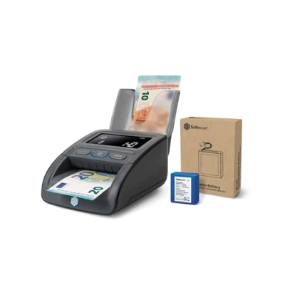 Afbeelding van Safescan valsgelddetector 155S complete, inclusief batterij en stacker
