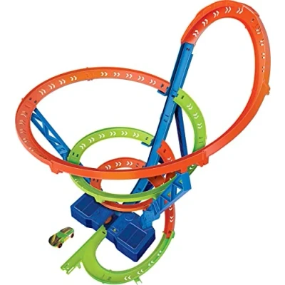 Afbeelding van Mattel Hot Wheels Action Spiral Speed Crash