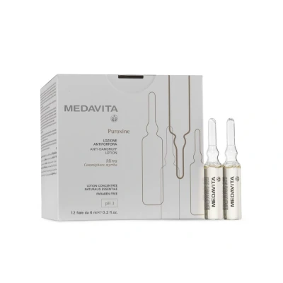 Afbeelding van Medavita Puroxine Anti Dandruff Lotion 72ml Ampullen 72 ml