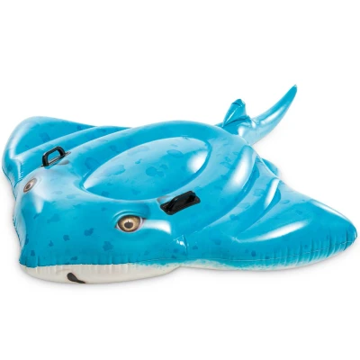 Afbeelding van Intex Stingray Ride On Opblaasdier Blauw Fun