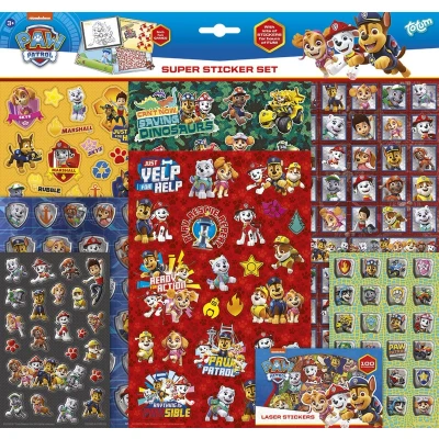 Afbeelding van Paw patrol super stickerset 720985