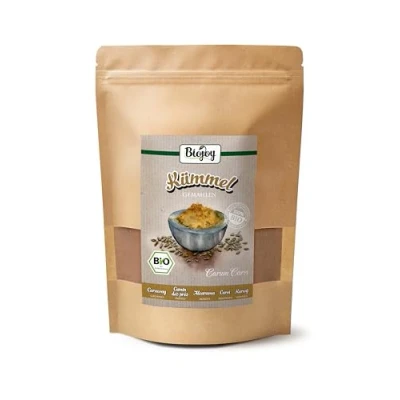 Afbeelding van Biojoy Biologische weidekomijn (500 gr), gemalen (Carum carvi)