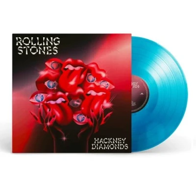 Afbeelding van The Rolling Stones Hackney Diamonds (LP) (ALTERNATIVE COVER, CRYSTAL BLUE VINYL)