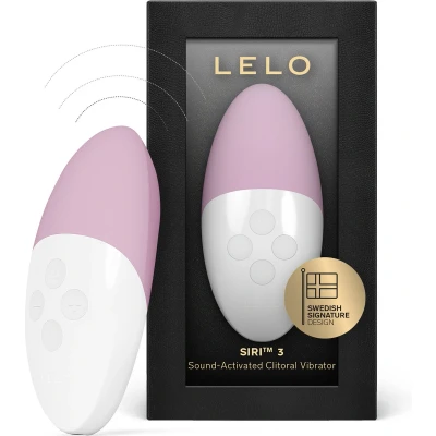 Afbeelding van LELO SIRI 3 Geluidsgeactiveerde Mini Vibrator Met SoundSense technologie en 8 Genotsinstellingen, voor Vrouwen, Soft Pink