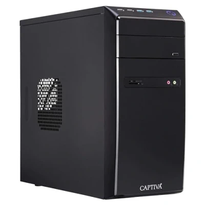 Afbeelding van Captiva I80 383 (Intel Core i7 14700, 32 GB, 1000 GB, UHD Graphics 770), PC, Zwart