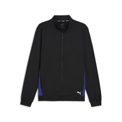 Afbeelding van Puma FULL ZIP Jacket Sweater met rits blacklapis lazuli, Heren, Maat: XL, black lapis lazuli
