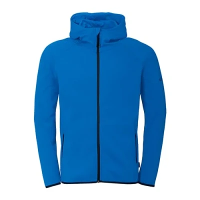 Afbeelding van Uhlsport Id Sweater Met Kap Heren Azuurblauw / Zwart Maat: 3XL