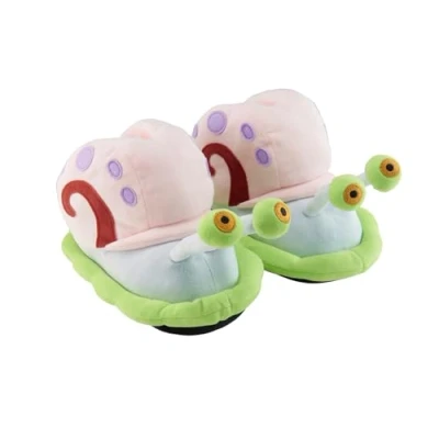 Afbeelding van United Labels Gary 3D SpongeBob Pluche Pantoffels, Meerkleurig