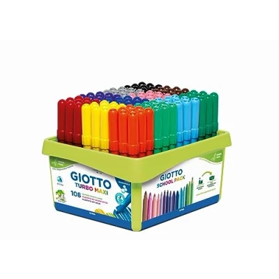 Afbeelding van Giotto 5261 00 Turbo Maxi viltstift, meerkleurig