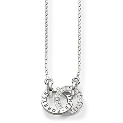 Afbeelding van Thomas SABO Together Forever Ketting silvercoloured, Dames, Maat: 45, Silver coloured