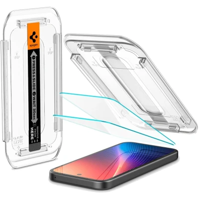 Afbeelding van Spigen EZ Fit Gehard Glas Clear Screenprotector met Montageframe Google Pixel 9a