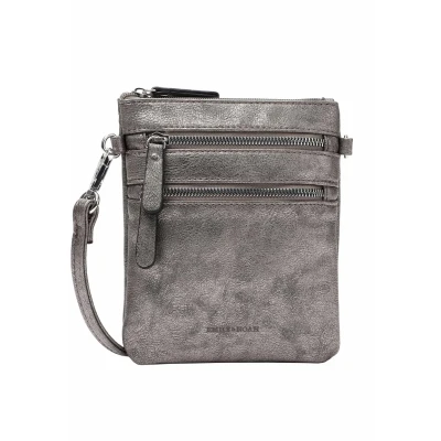 Afbeelding van Emily &amp; Noah EMMA Schoudertas Dark silver, Dames, Maat: One Size, silver