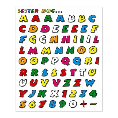 Afbeelding van 4R Quattroerre.it 1208 Modulaire zelfklevende letterset, Valentino Rossi