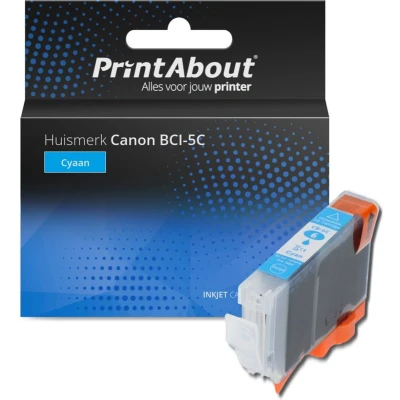 Afbeelding van Huismerk Canon BCI 5C Inktcartridge Cyaan