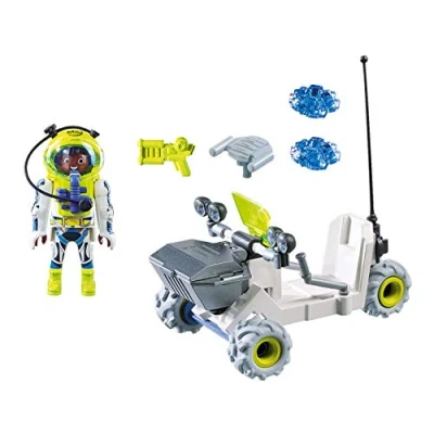 Image de Playmobil Space Mission sur Mars 9491 Spationaute avec véhicule d&#039;exploration spatiale