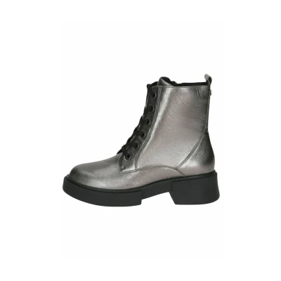 Afbeelding van Caprice Veterboots, Dames, Maat: 36, Stone metallic Leer