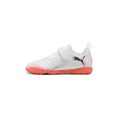 Afbeelding van FUTURE 8 PLAY TT voetbalschoenen, Zwart/Rood/Wit, Maat 29 PUMA