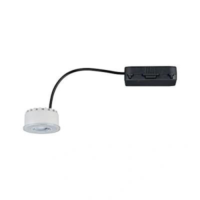Afbeelding van Paulmann EBL Coin Nova Plus Dim LED inbouwlamp voor badkamer Energielabel: G (A G) 6.5 W Satijn