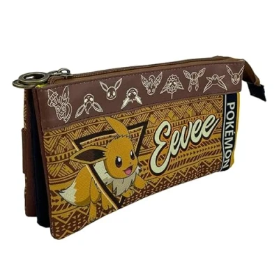 Afbeelding van Pokemon Eevee 3 Vaks Etui