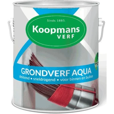 Afbeelding van Koopmans Grondverf Aqua 2,5 liter Huis &amp; Interieur
