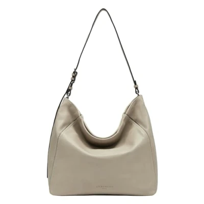 Afbeelding van Liebeskind Berlin Women&#039;s L Chudy Sheep Natural Stone Hobo damesrugzak, stone, Steen