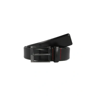 Afbeelding van HUGO Garney Riem, Heren, Maat: 100, Black