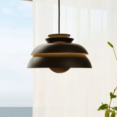 Afbeelding van FRITZ HANSEN Concert P3 hanglamp zwart 55cm