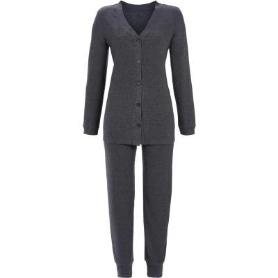 Afbeelding van Ringella pyjama dames polyester grijs