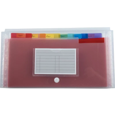 Afbeelding van Exacompta 55398E 5x Trieur pocket PP 7 C