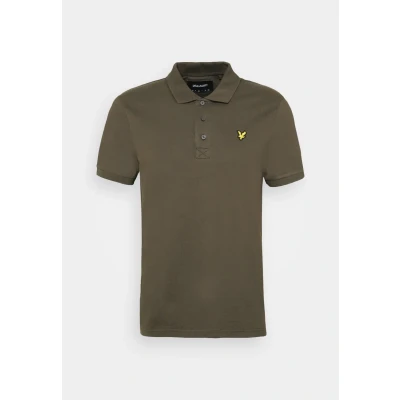 Afbeelding van Lyle and Scott Polo Olive maat XS heren Stretch Suitable Herenkleding Poloshirt