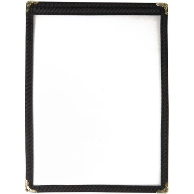 Afbeelding van Olympia American Style menuhouder A5 zwart enkel