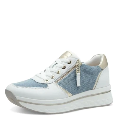 Afbeelding van Tamaris COMFORT Dames Sneaker 8 83722 44 812 Wide Fit Maat: 42 EU