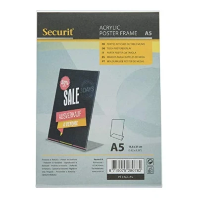 Afbeelding van Posterhouder A5 L vorm 21,4x15xh7,4cm