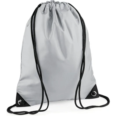 Afbeelding van Premium Gymsac Sporttas BagBase 11 Liter Light Grey