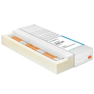 Afbeelding van sleepling 196751 pocketveringmatras Innovation 320 XXL 7 zone hardheid 4 100 x 200 cm, wit