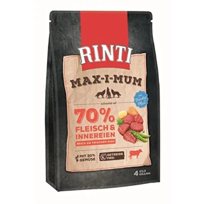 Afbeelding van 4kg Max i mum Rund RINTI Hondenvoer