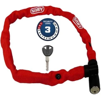 Afbeelding van Abus kettingslot 1500/60 web red SL56343